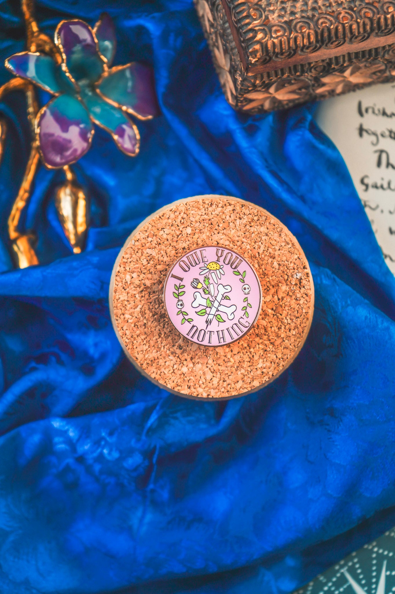 I Owe You Nothing Pin