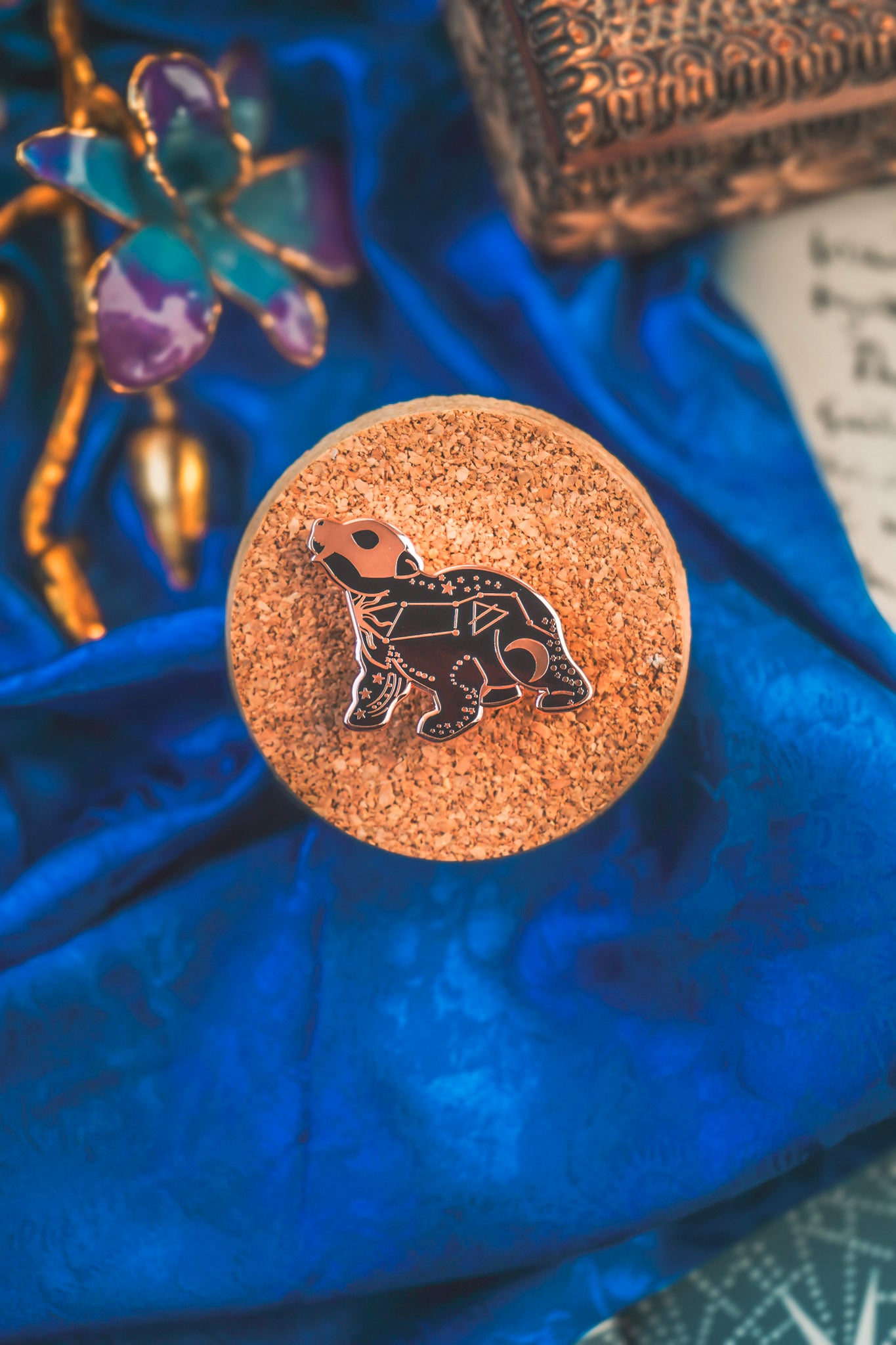 Celestial Bear Pin