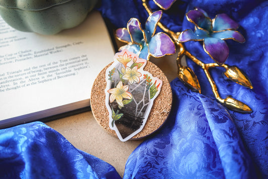 Black Crystal Sticker