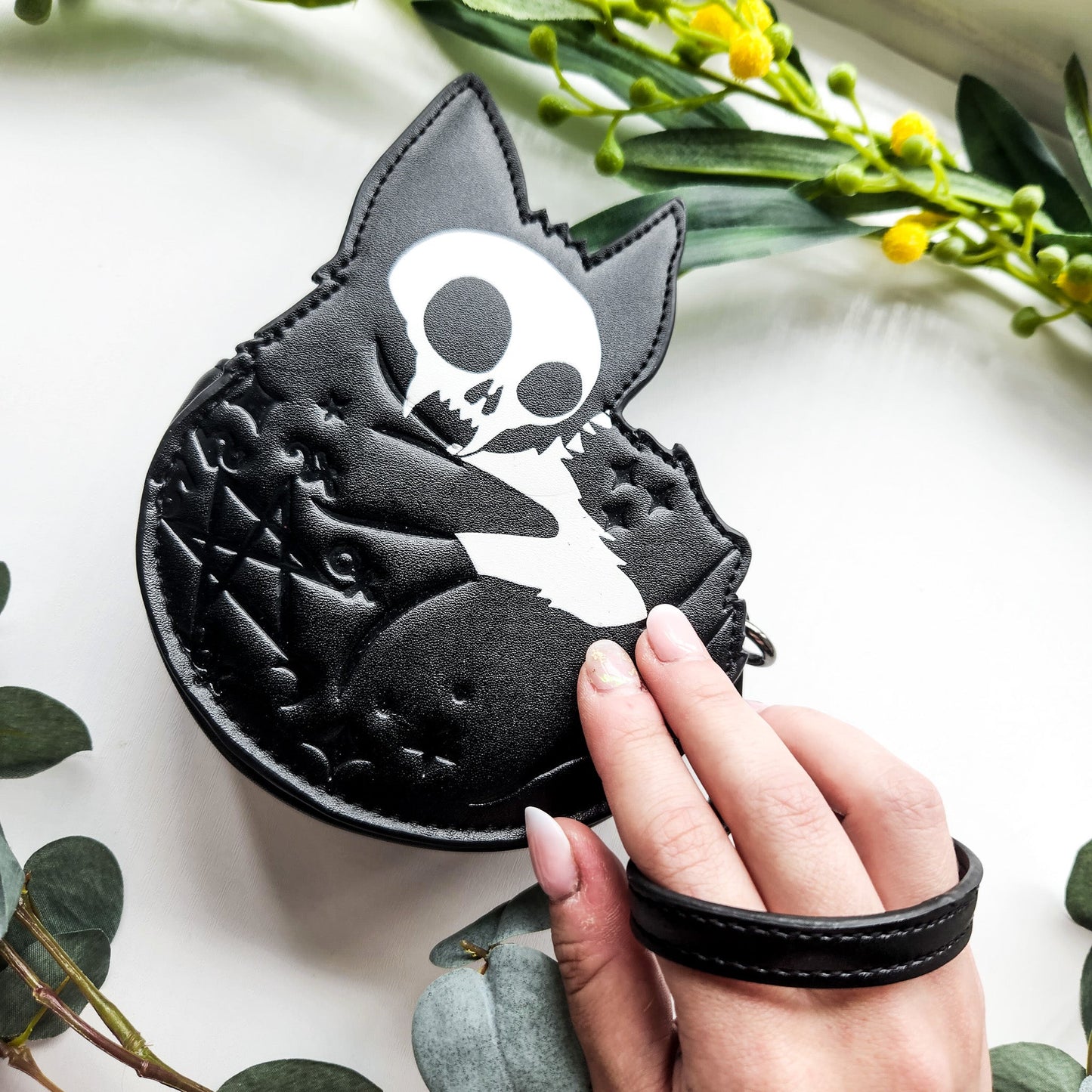Celestial Cat Skull Purse bonesandgardens