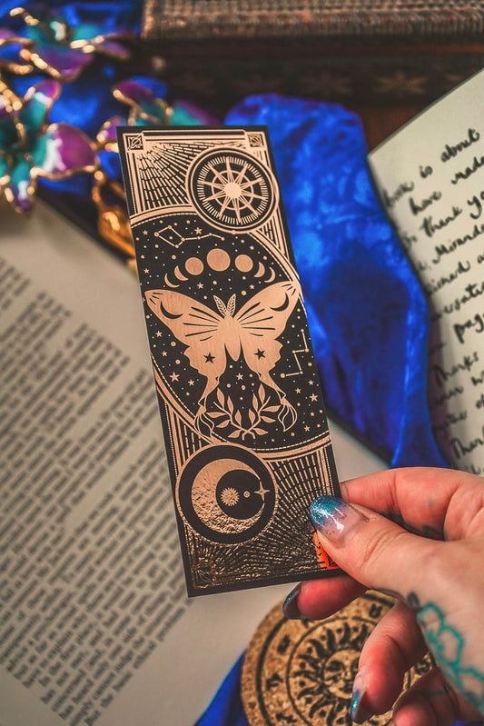 Celestial Moth Bookmark