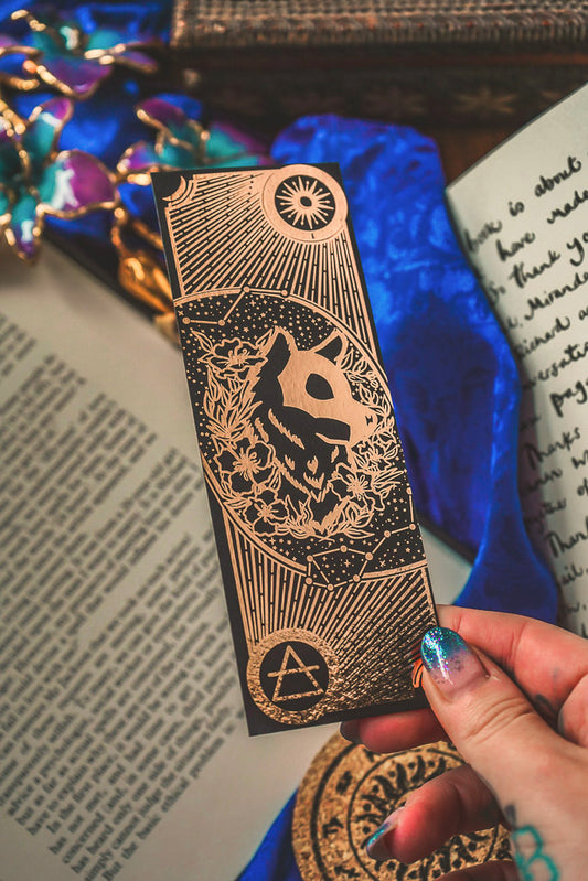 Celestial Wolf Bookmark