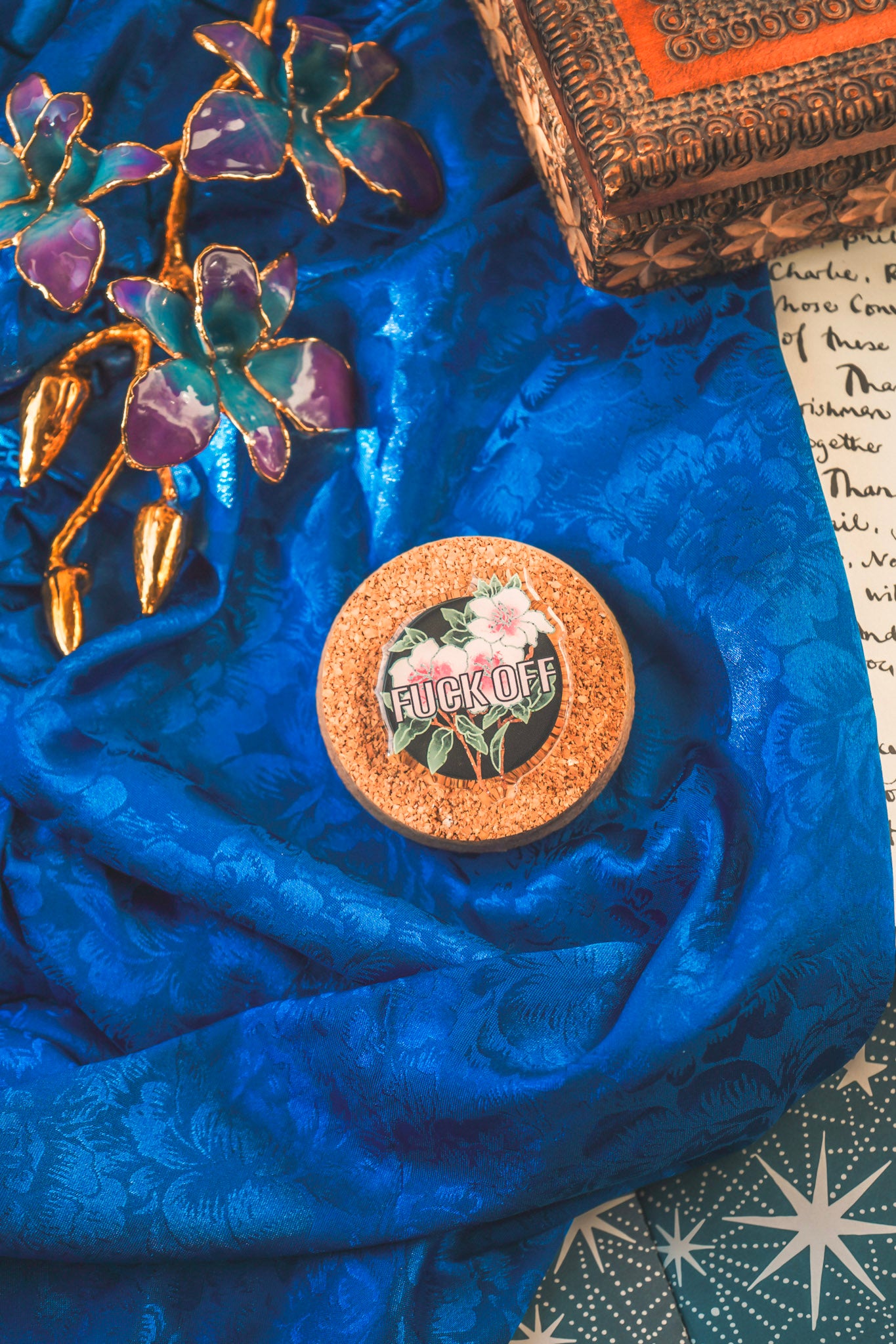 Fuck Off Acrylic Pin