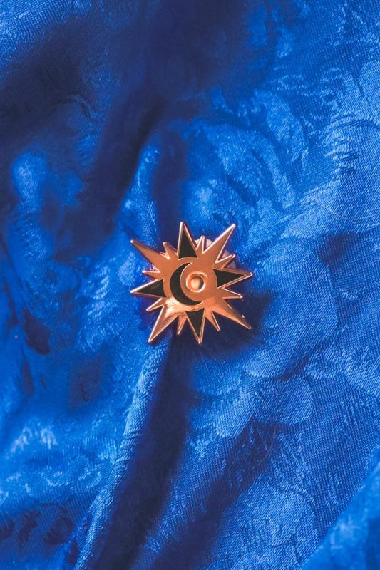 Star Moon Mini pin