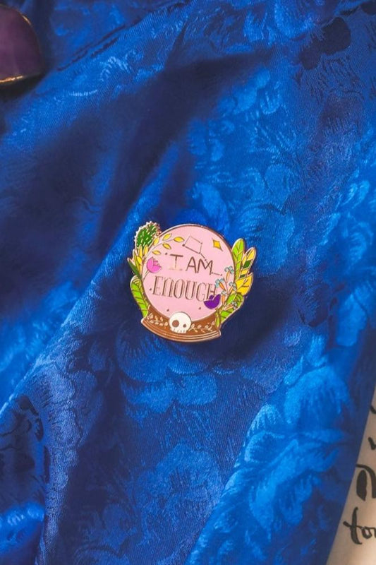 I Am Enough Pin