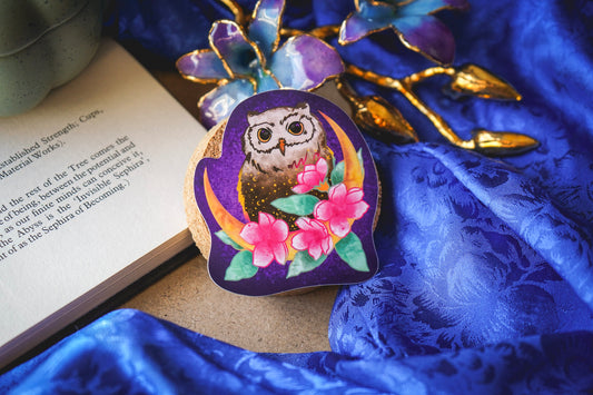 Celestial Owl Sticker