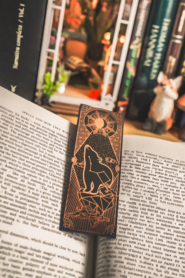 Celestial Bear Gold Bookmark
