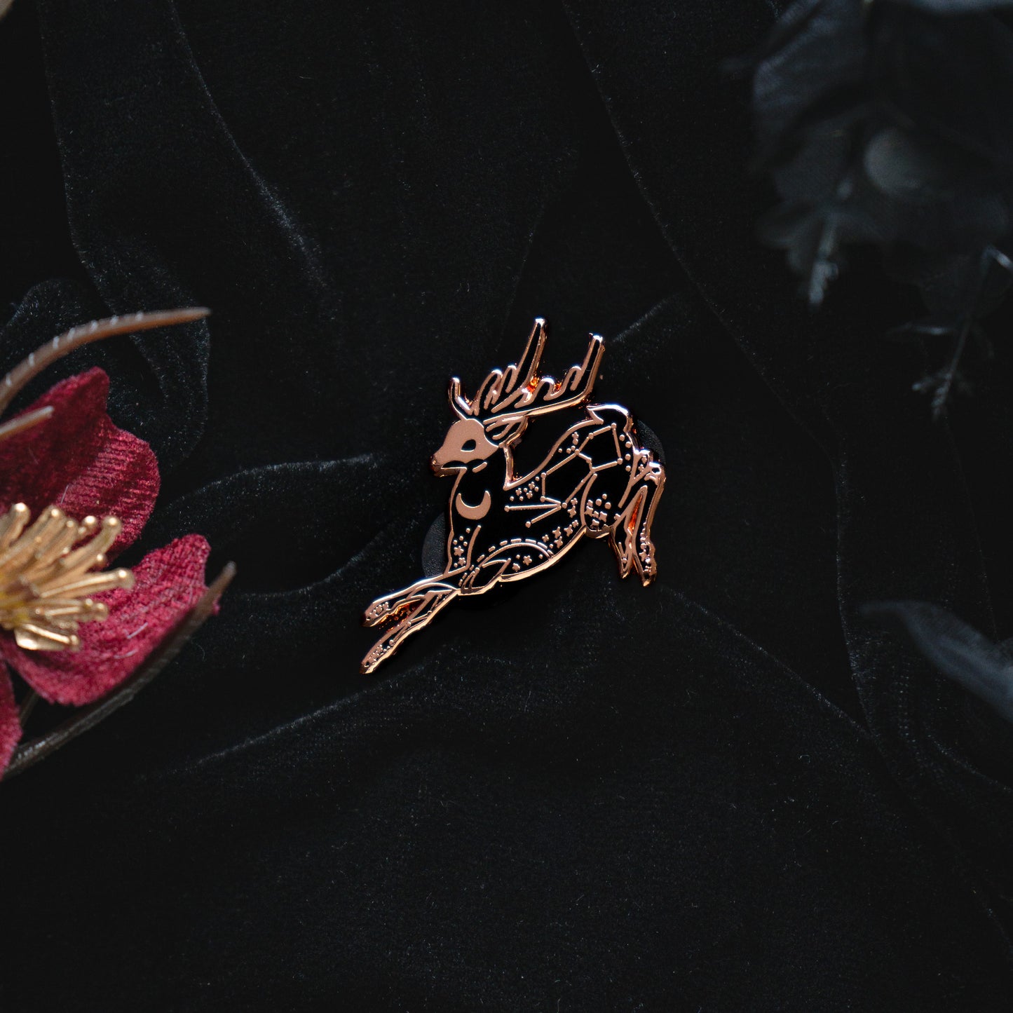 Celestial Deer - Enamel Pin