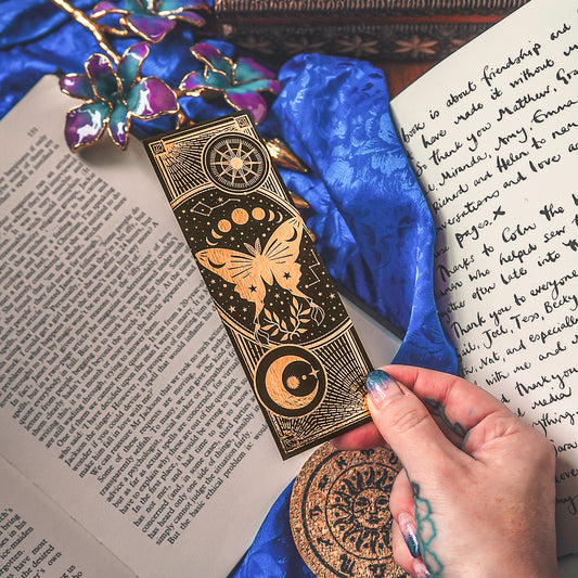 Celestial Moth Bookmark