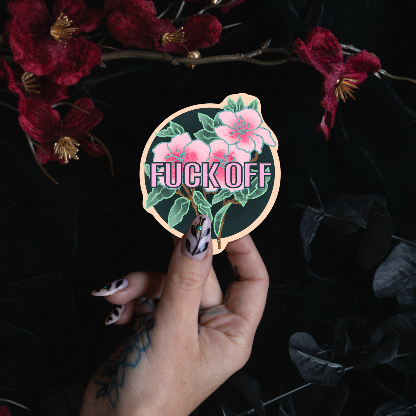 F*ck Off - Sticker bonesandgardens