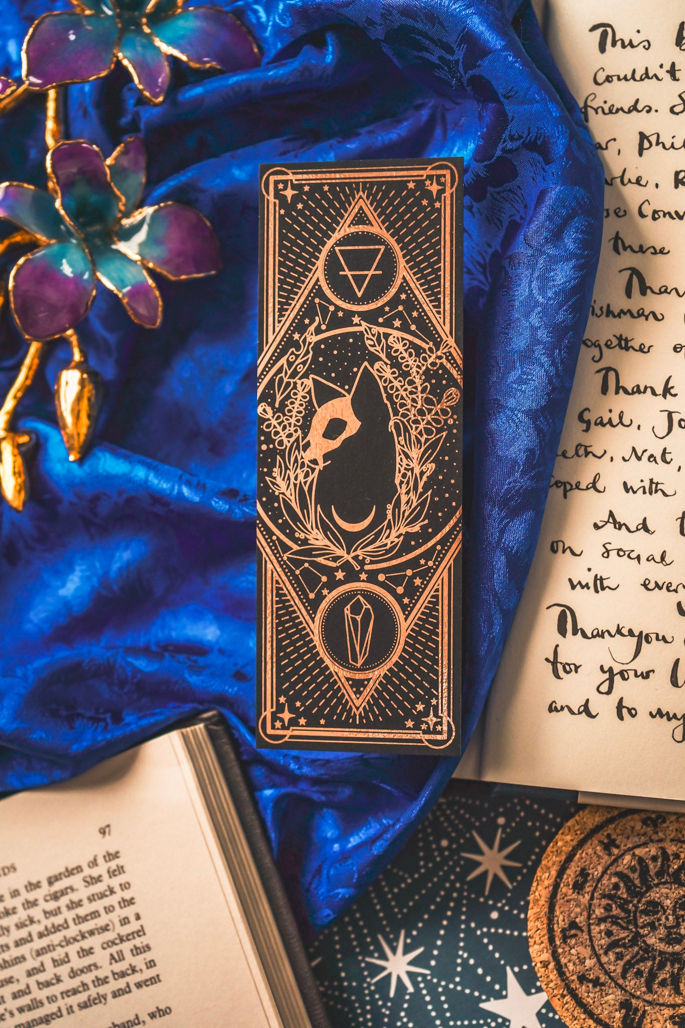 Celestial Cat Bookmark