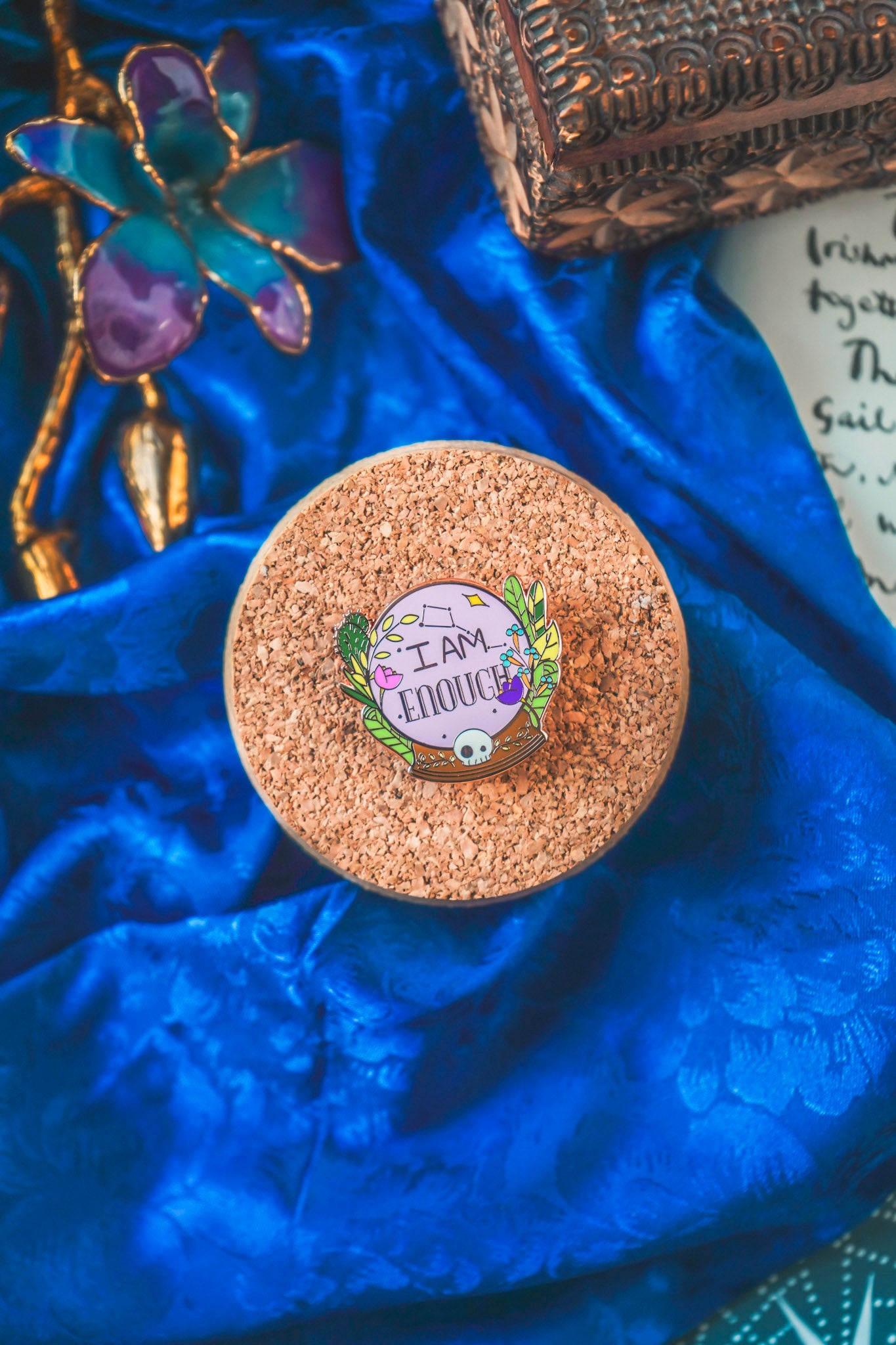 I Am Enough Pin