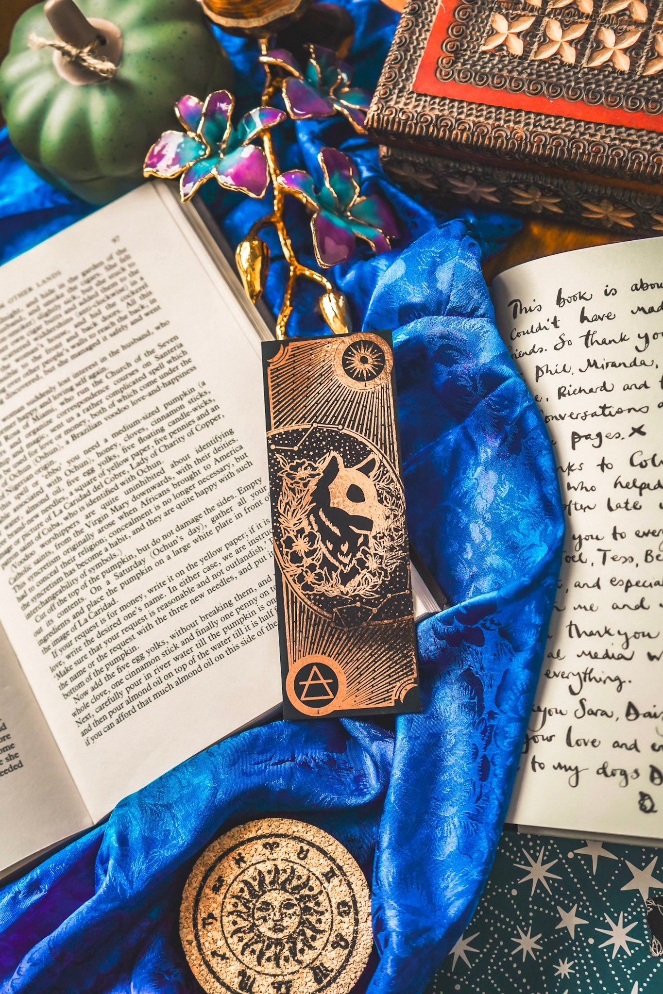 Celestial Wolf Bookmark