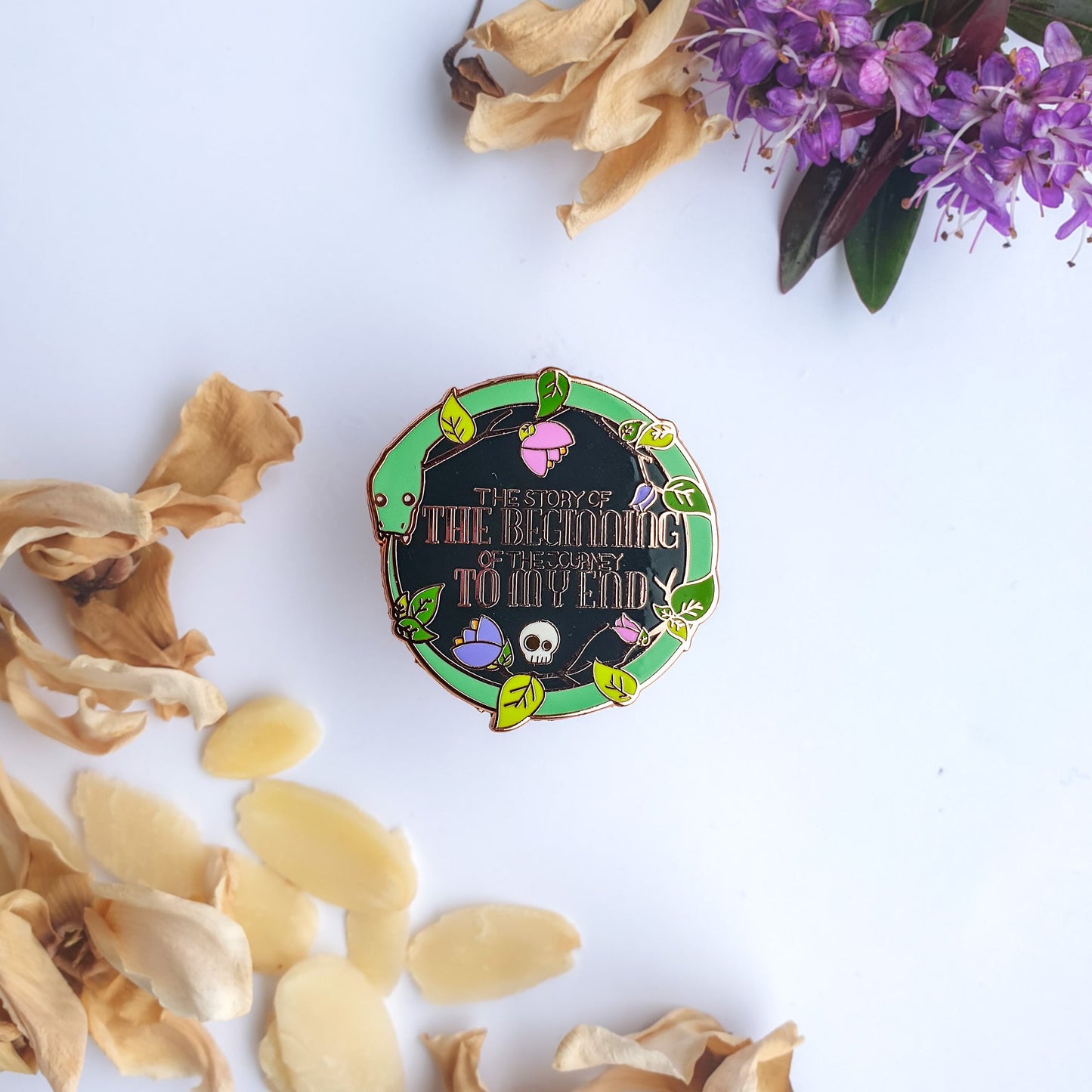 Snake - Enamel Pin bonesandgardens