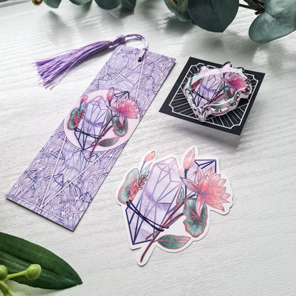 Pisces Amethyst Crystal - Bundle bonesandgardens