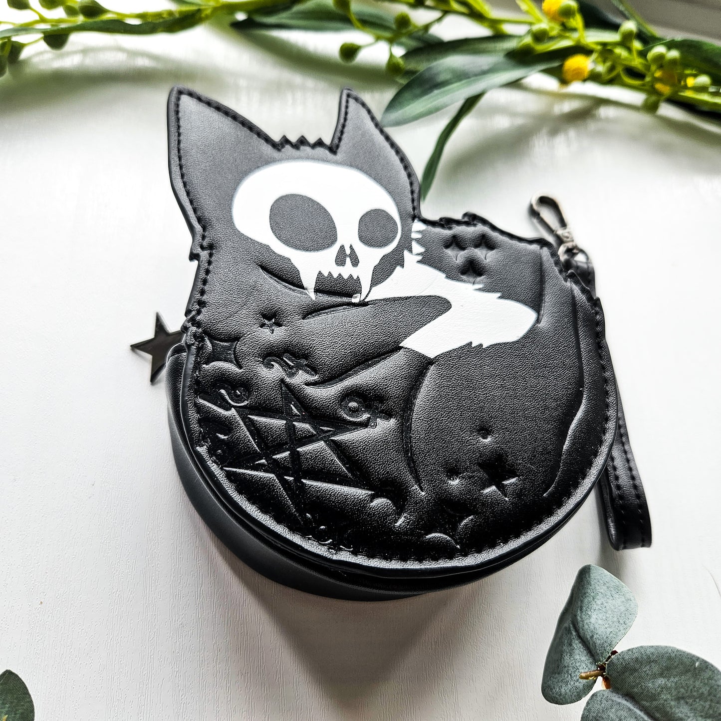 Celestial Cat Skull Purse