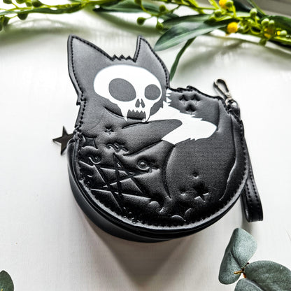 Celestial Cat Skull Purse