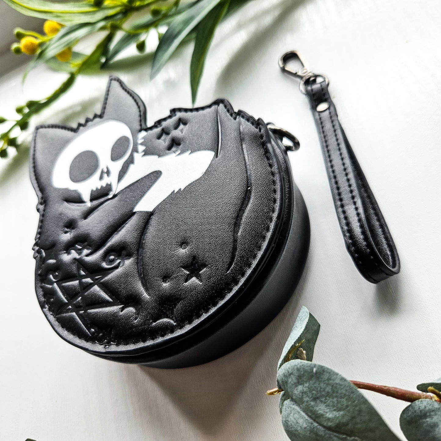 Celestial Cat Skull Purse