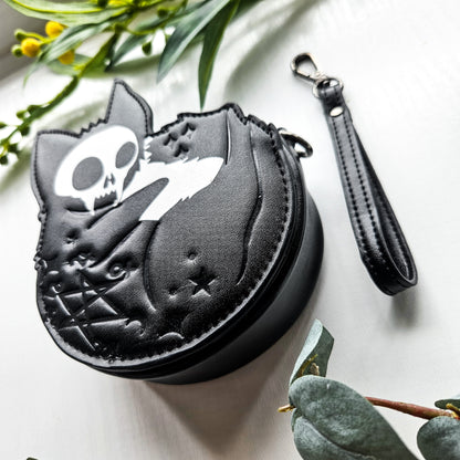Celestial Cat Skull Purse