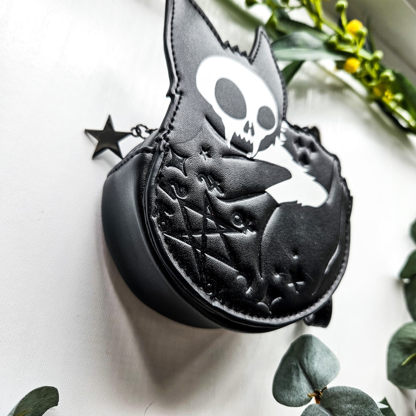Celestial Cat Skull Purse