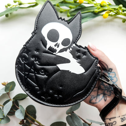Celestial Cat Skull Purse