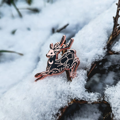 Celestial Deer - Enamel Pin