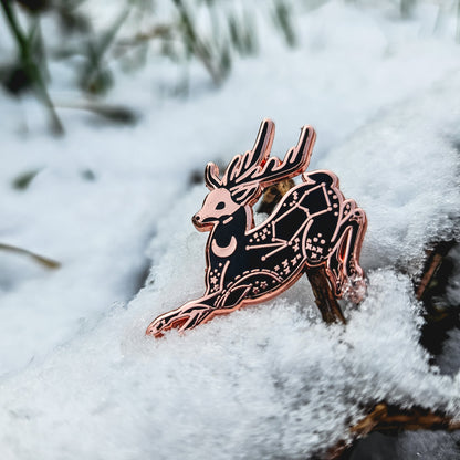 Celestial Deer - Enamel Pin