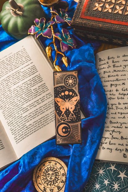 Celestial Moth Bookmark