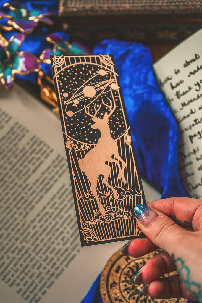 Celestial Deer Bookmark