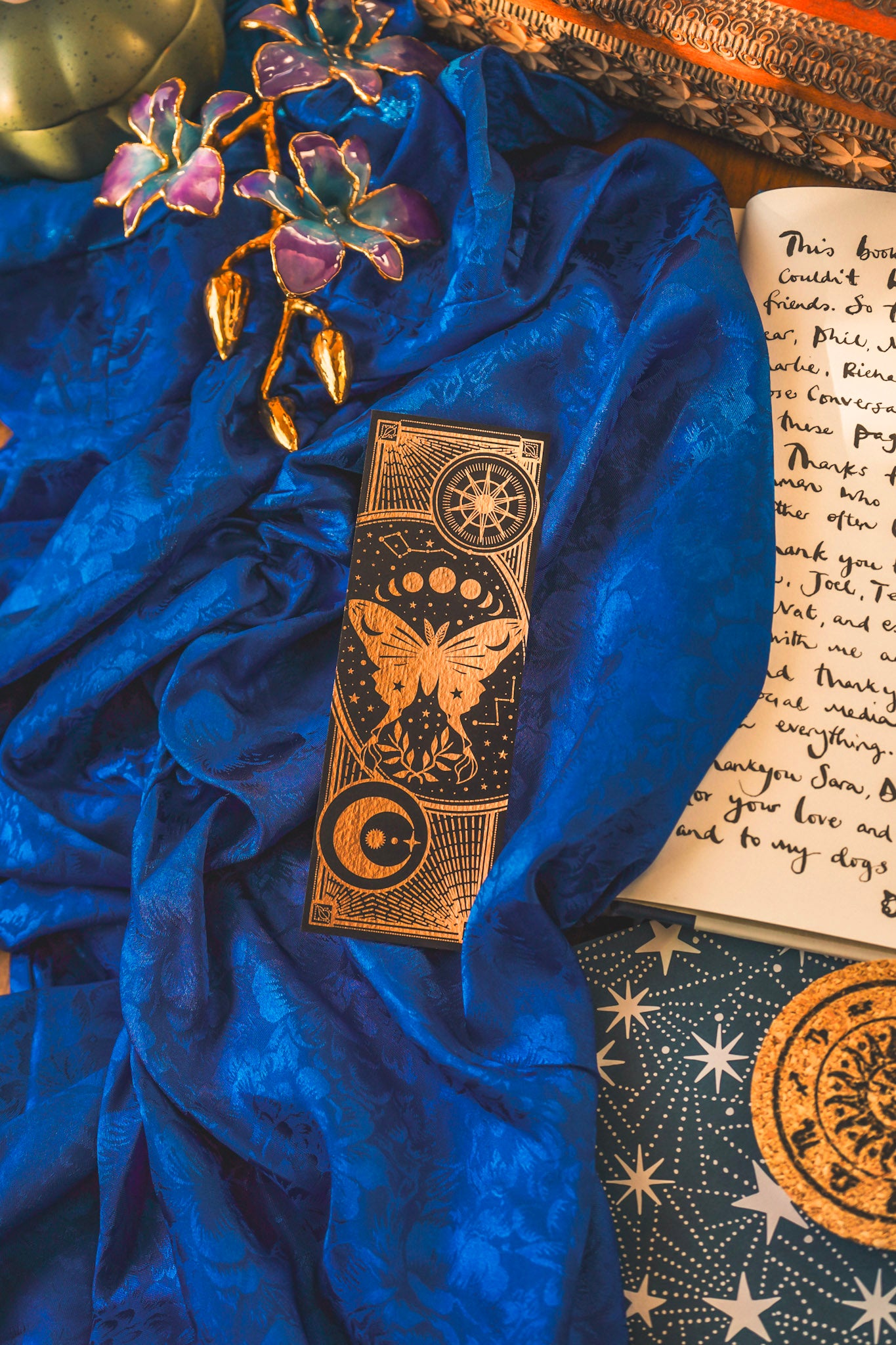 Celestial Moth Bookmark
