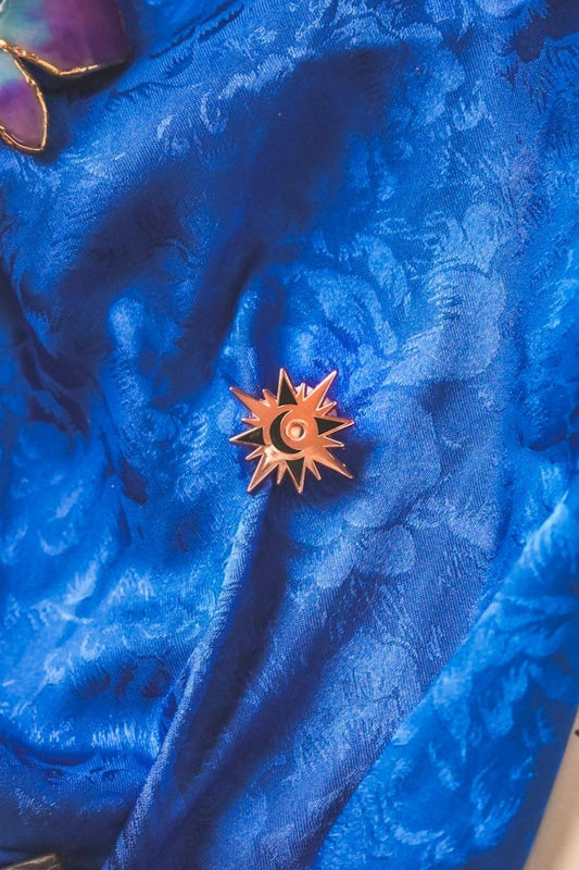 Star Moon Mini pin