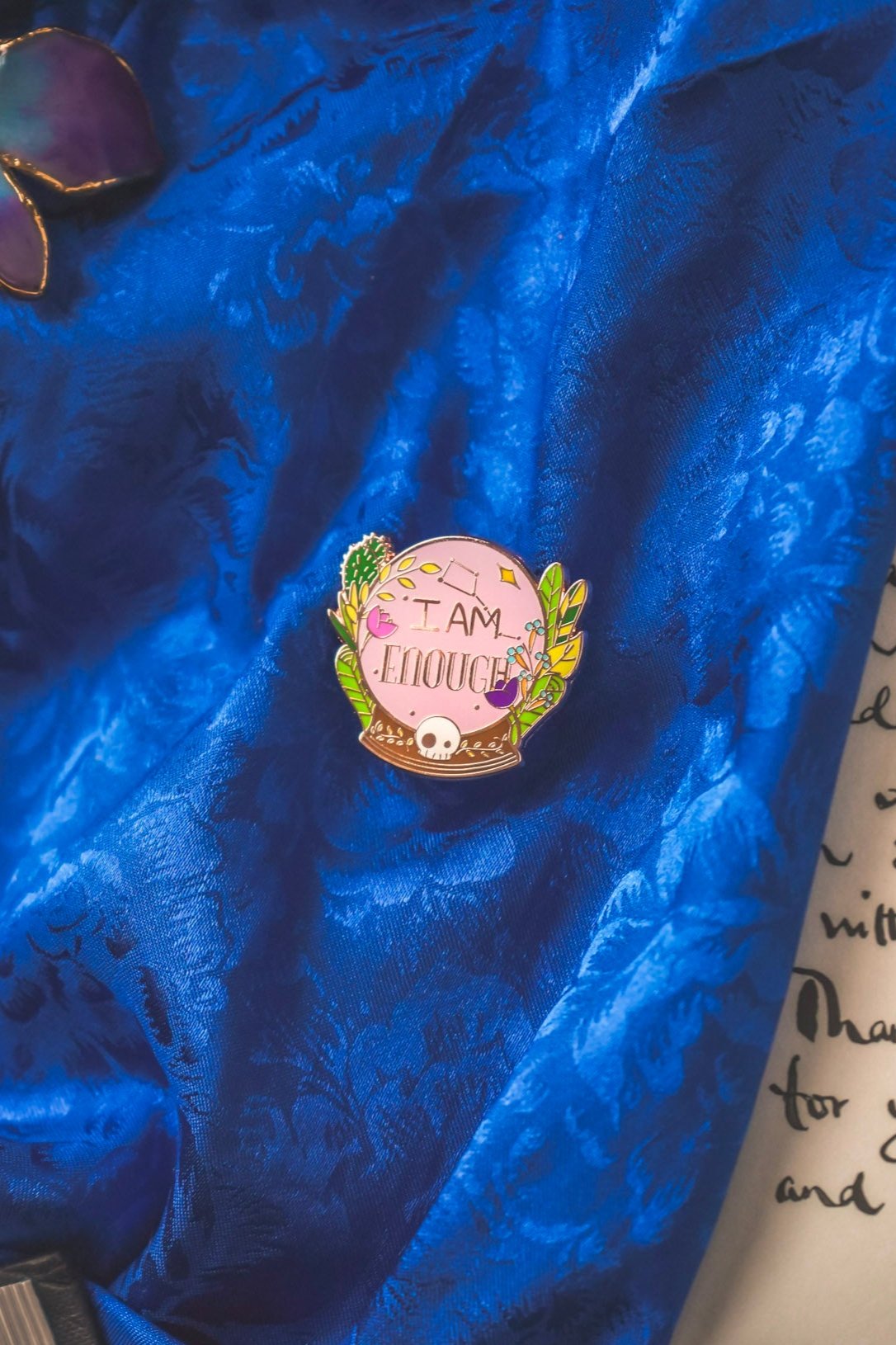 I Am Enough Pin