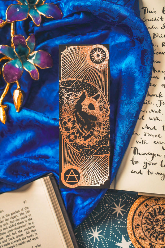 Celestial Wolf Bookmark