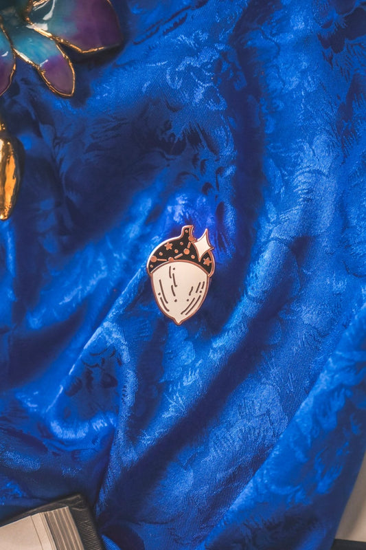 Celestial Acorn Mini Pin