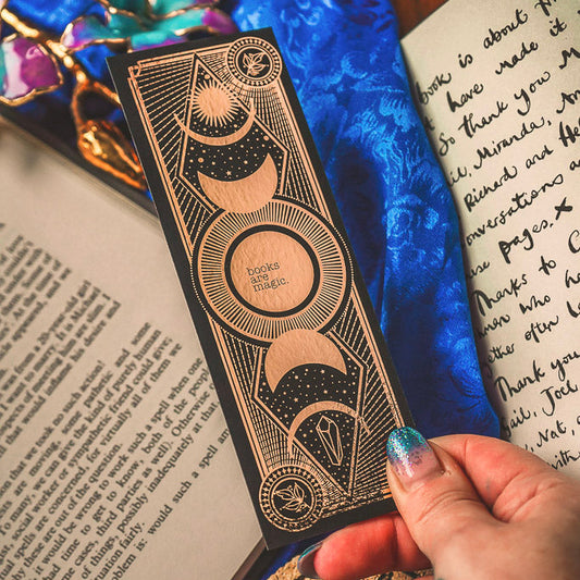 Books Are Magic Bookmark.