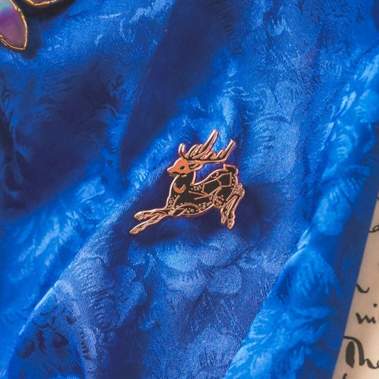 Celestial Deer Pin