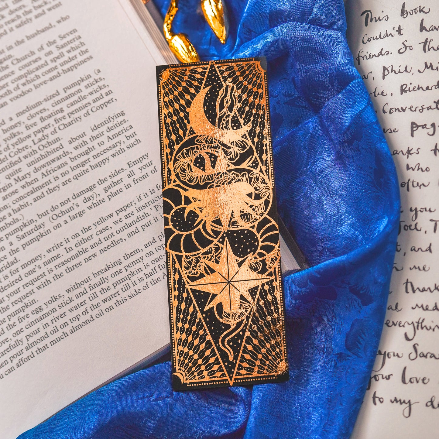 Snake Moon Star and Sun -  Bookmark