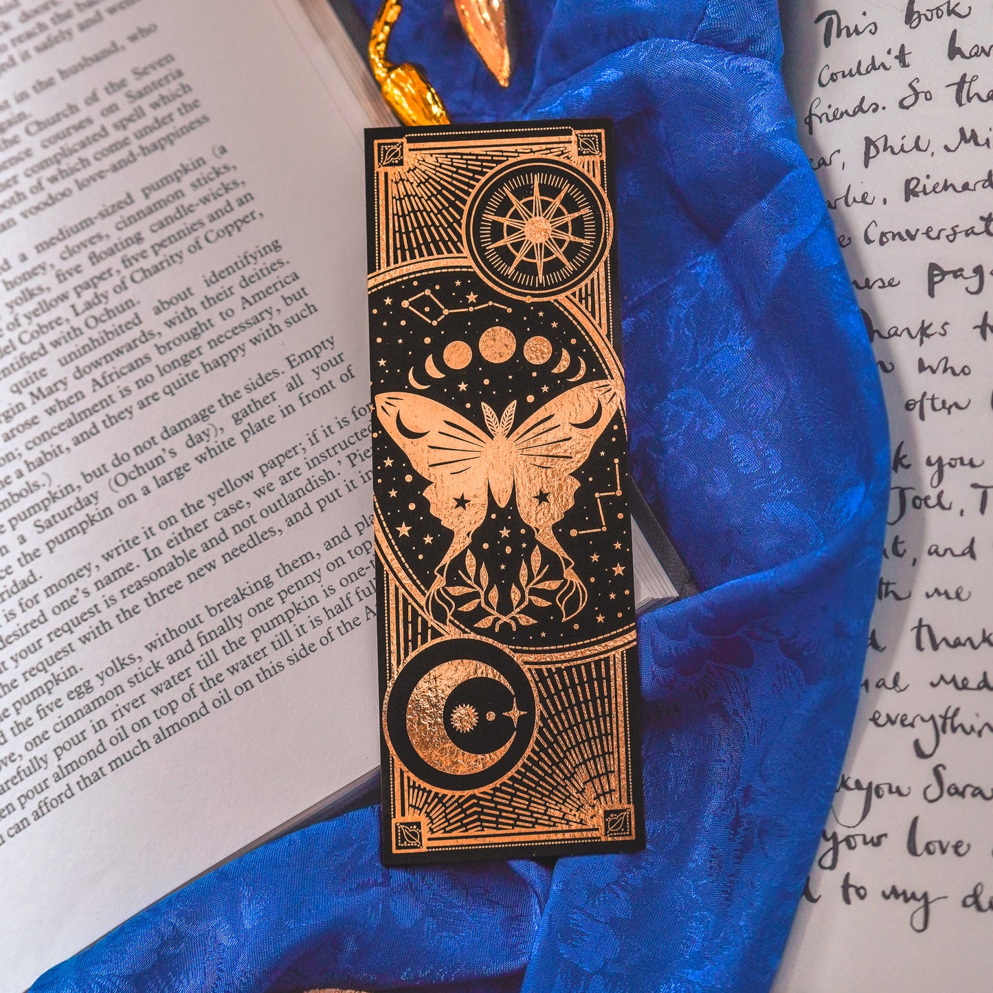 Celestial Moth Bookmark