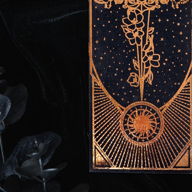 Celestial Dagger - Rose Gold Bookmark bonesandgardens