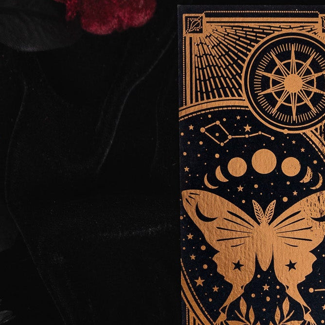 Celestial Moth Bookmark bonesandgardens