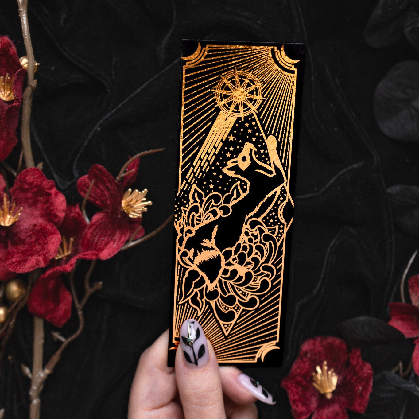 Celestial Fox - Bookmark bonesandgardens