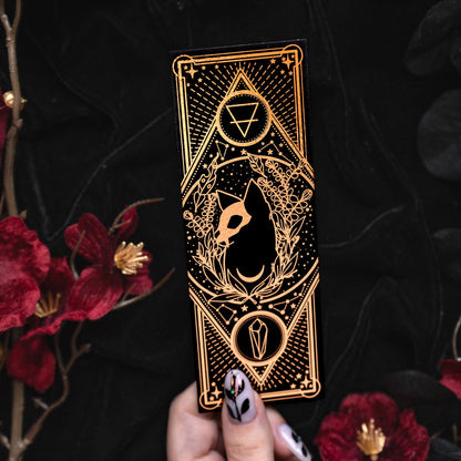 Celestial Cat Bookmark bonesandgardens