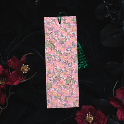 Emerald with Lilies - Cancer Birthstone - Bookmark bonesandgardens