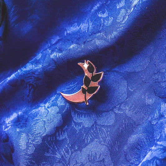 Moon - Mini Enamel Pin