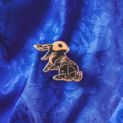 Celestial Rabbit - Enamel Pin