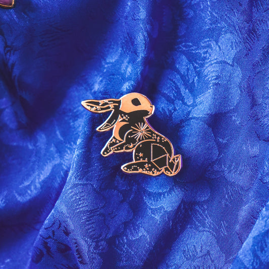 Celestial Rabbit - Enamel Pin