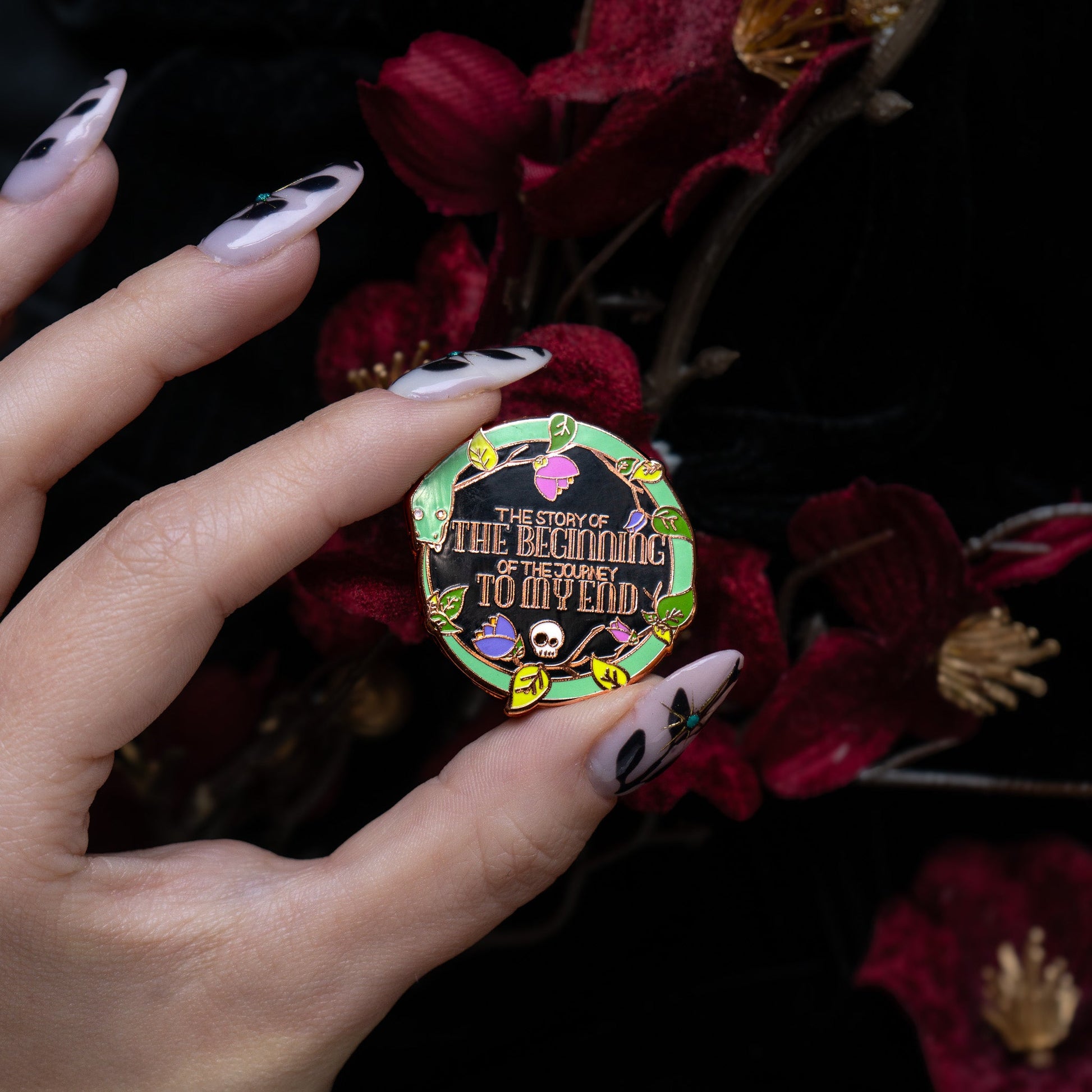 Snake - Enamel Pin bonesandgardens
