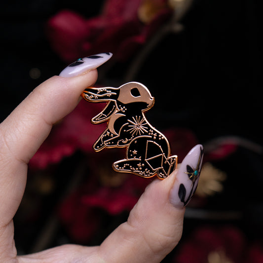Celestial Rabbit - Enamel Pin