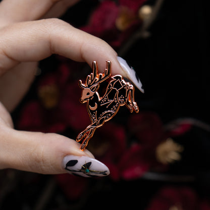 Celestial Deer - Enamel Pin