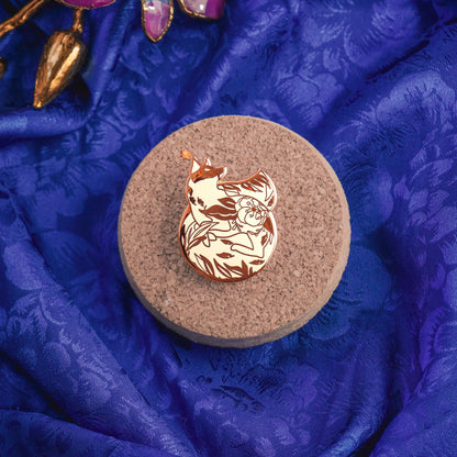 White Fox - Enamel Pin